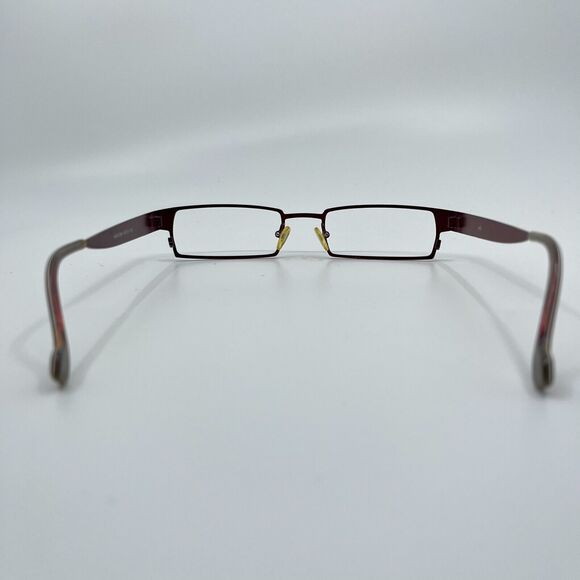 OGI Evolution Eyeglasses Frames Red Japan Mod.3056 50-19-135 H6792 - Picture 4 of 8